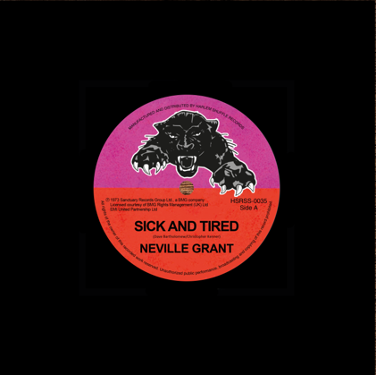 Neville Grant : Sick& Tired / Black Man’s Time (7")