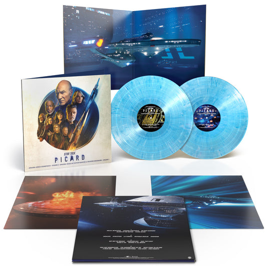 Stephen Barton | Frederik Wiedmann - Star Trek: Picard Season 3 Volume 1 [Sky Blue with White Burst colored vinyl]