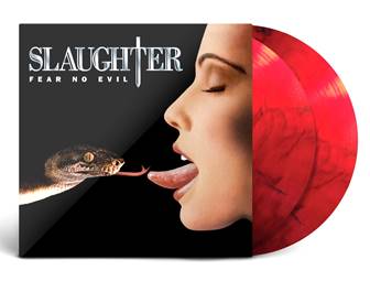 Slaughter - Fear No Evil [2LP] (Red & Black Splatter 180 Gram Vinyl)