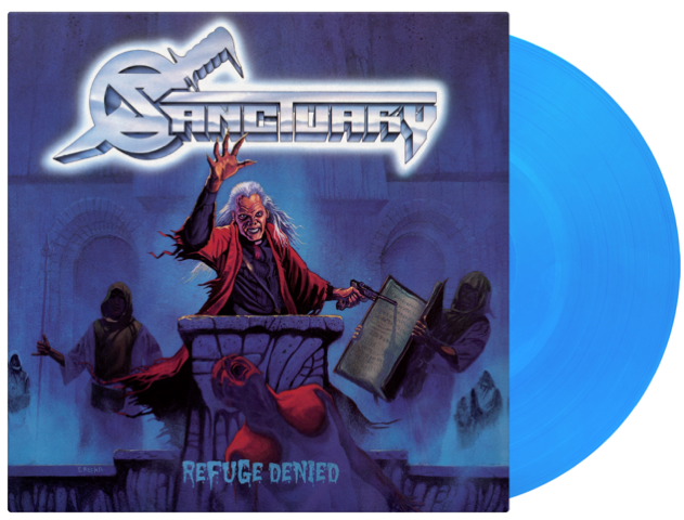 Sanctuary - Refuge Denied (1LP Blue Coloured)