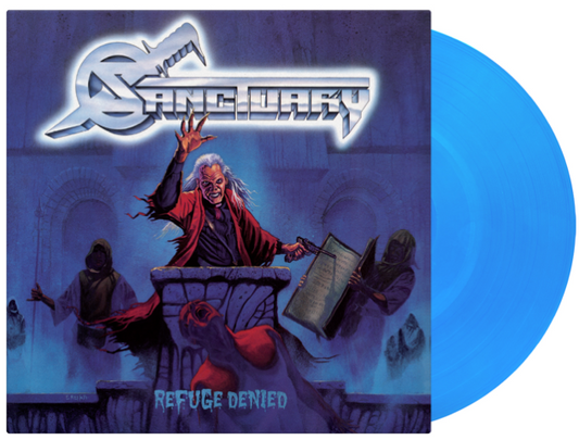Sanctuary - Refuge Denied (1LP Blue Coloured)