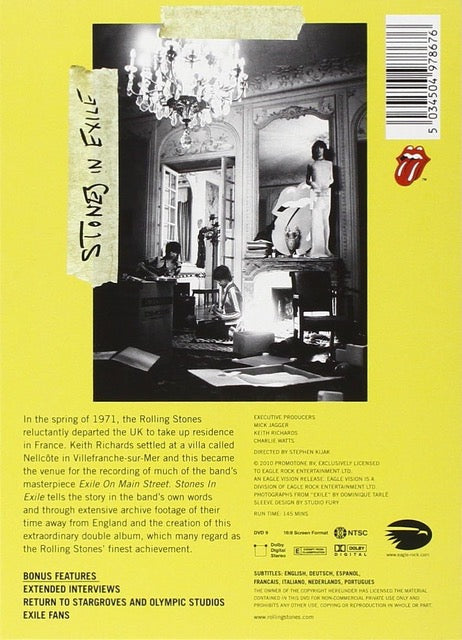 THE ROLLING STONES - STONES IN EXILE [DVD]