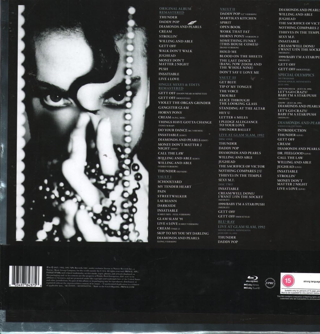 PRINCE & THE NEW POWER GENERATION - DIAMONDS AND PEARLS [DELUXE 7CD+BLU RAY BOXSET]