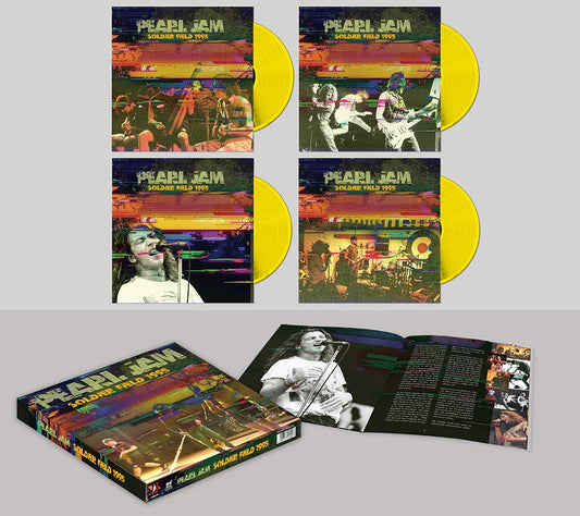 PEARL JAM - SOLDIER FIELD 1995 [4LP BOXSET]