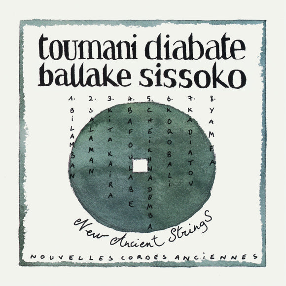 TOUMANI DIABATE with BALLAKE SISSOKO - NEW ANCIENT STRINGS (TWENTY-FIFTH ANNIVERSARY EDITION) [CD]