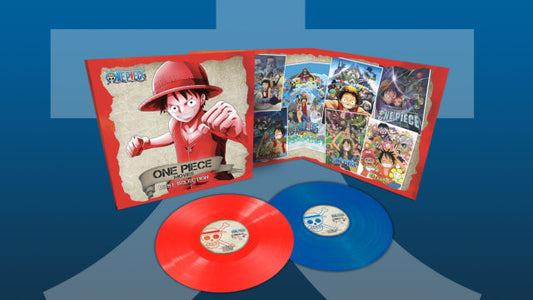 VARIOUS ARTISTS - One Piece: Movies - Best Selection - Original Soundtrack (Red/Blue Vinyl 2LP)