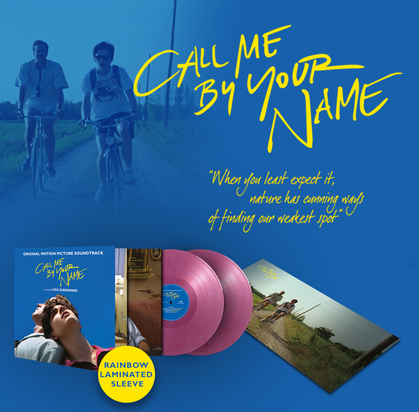 CALL ME BY YOUR NAME オリジナルサウンドトラック レコード OST