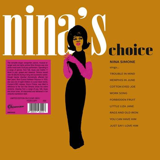 NINA SIMONE - NINA'S CHOICE [Clear Vinyl]