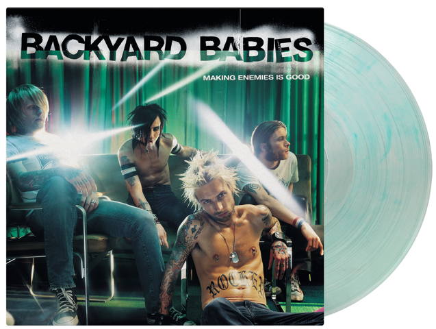 Backyard Babies - Making Enemies Is Good (1LP Green Coloured)