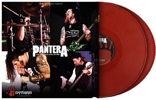 Pantera - Live At Dynamo Open Air 1998 (2LP Red marbled Vinyl)