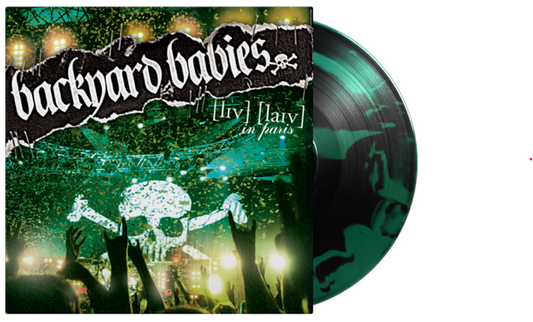 Backyard Babies - Live Live In Paris (1LP Black & Green Inkspot Coloured)