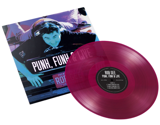 Rob Gee - Punk Funk and Live (12" Coloured)