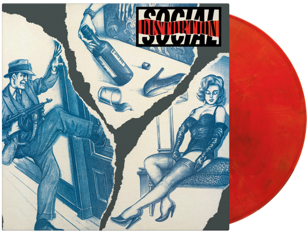 Social Distortion - Social Distortion (1LP Red Coloured)