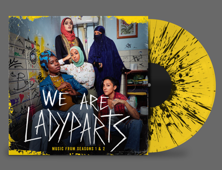 OST - We Are Lady Parts (1LP Black Splatter on Yellow Vinyl)