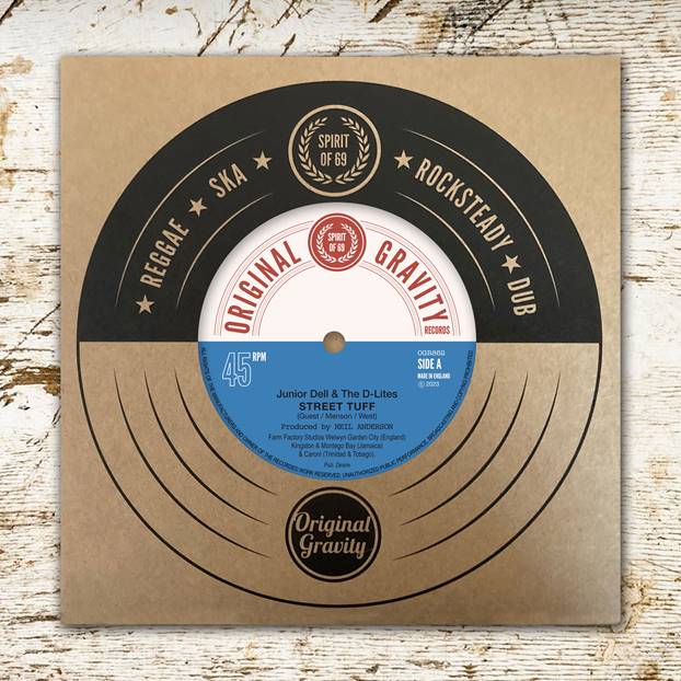 Junior Dell & The D-Lites - Street Tuff [7" Vinyl]