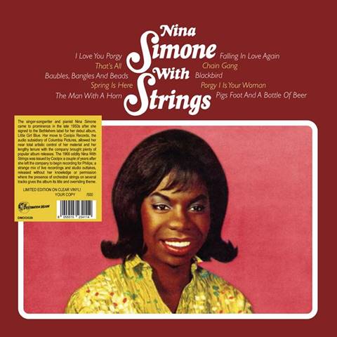 NINA SIMONE - NINA SIMONE WITH STRINGS [Clear Vinyl]