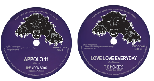 The Moon Boys / The Pioneers - Appolo 11 / Love Love Everyday (7”)