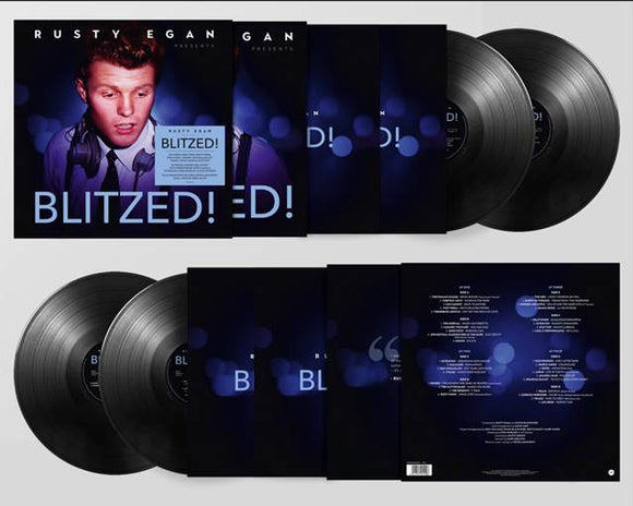 Various - Rusty Egan Presents… Blitzed! [4LP black vinyl]