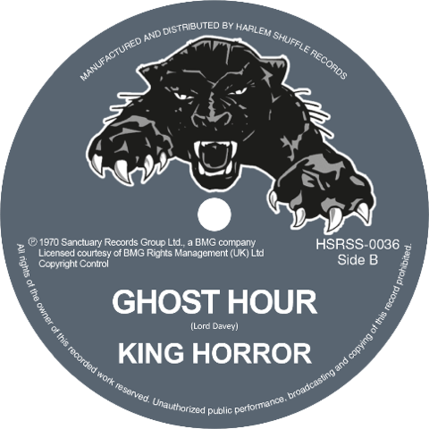 KING HORROR - DRACULA PRINCE OF DARKNESS + GHOST HOURS (7")