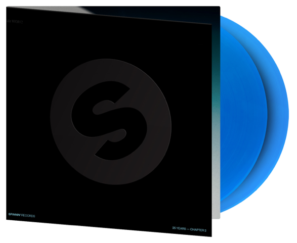 Various Artists - Spinnin' 25 Years Chapter 2 (2LP Blue Coloured)