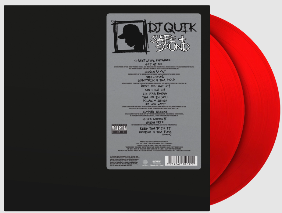 DJ Quik - Safe + Sound (2LP Coloured)