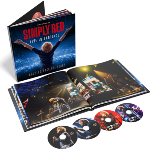 Simply Red - Holding Back The Years: Live In Santiago (Artbook)