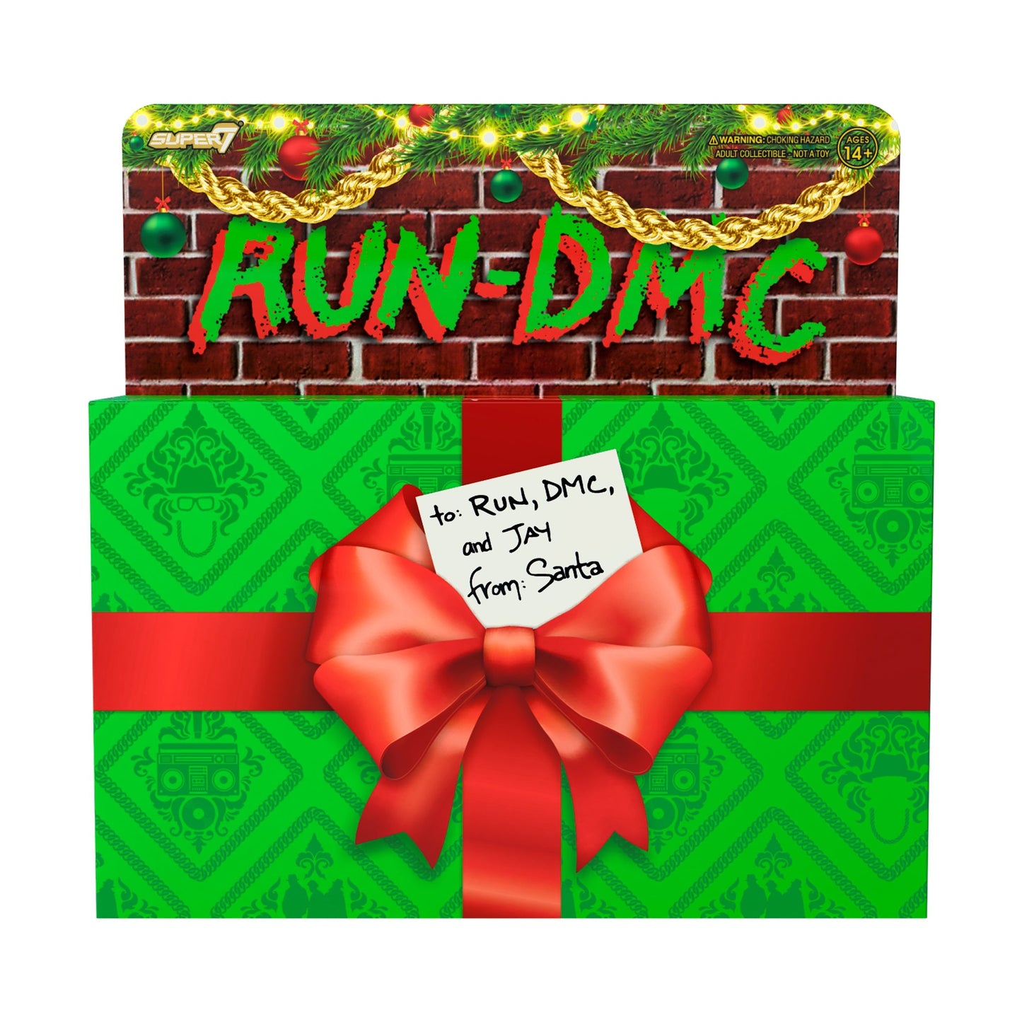 Run Dmc Reaction Figures Wave 2 - Holiday 3 Pack