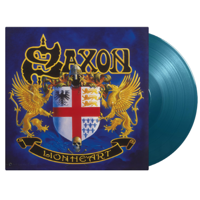 Saxon - Lionheart (1LP Aquamarine Coloured)