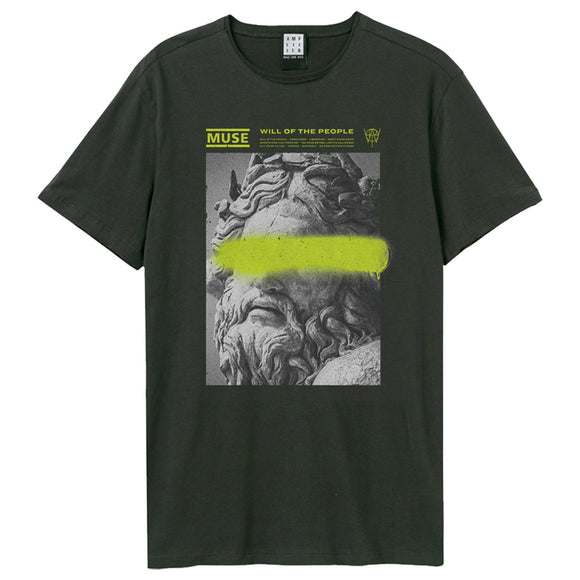 Muse Graffiti [Charcoal T-Shirt] (X Large)