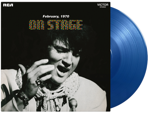Elvis Presley - On Stage February 1970 (1LP Blue Coloured)