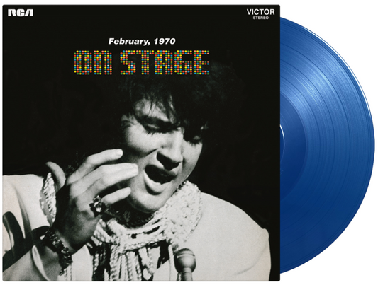 Elvis Presley - On Stage February 1970 (1LP Blue Coloured)