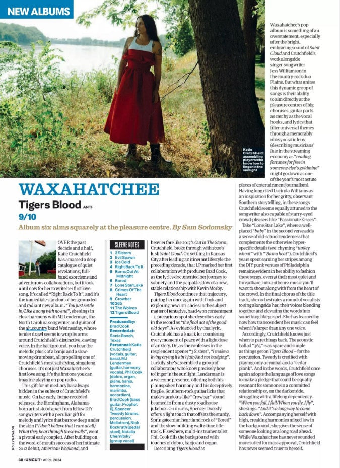 Waxahatchee - Tigers Blood [LP w/ poster]