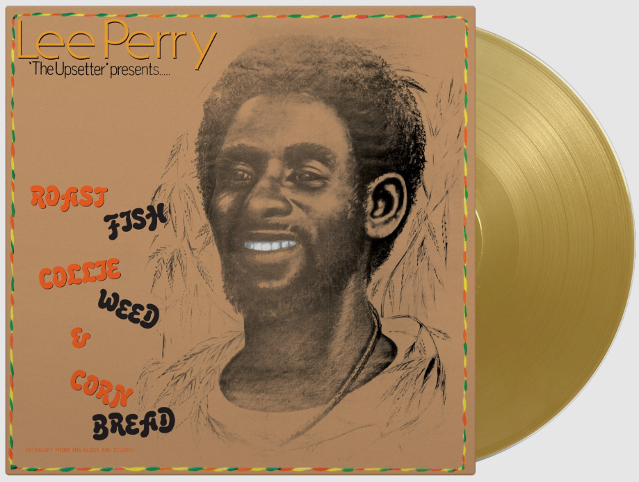 Lee Perry - Roast Fish Collie Weed and Cornbread (1LP Gold Coloured)