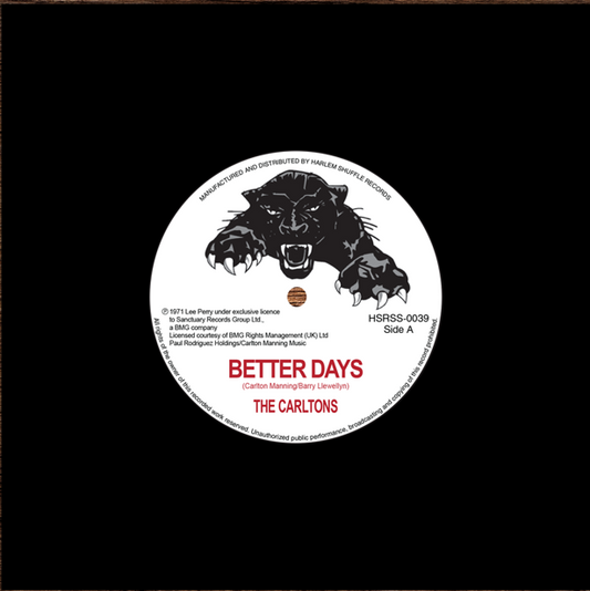 The Carltons / Lee Perry - Better Days / Station Underground News (7”)