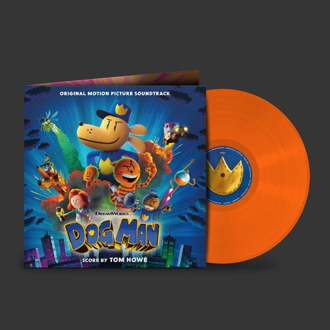 OST / DOG MAN / Tom Howe (1LP Pumpkin Vinyl)