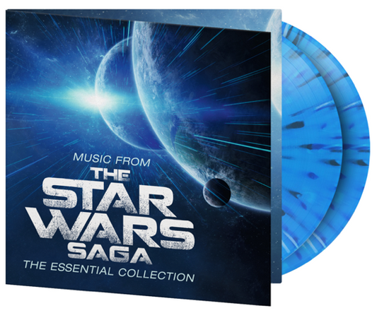 Original Soundtrack / Music From The Star Wars Saga - Essential Colln (2LP Blue Coloured)