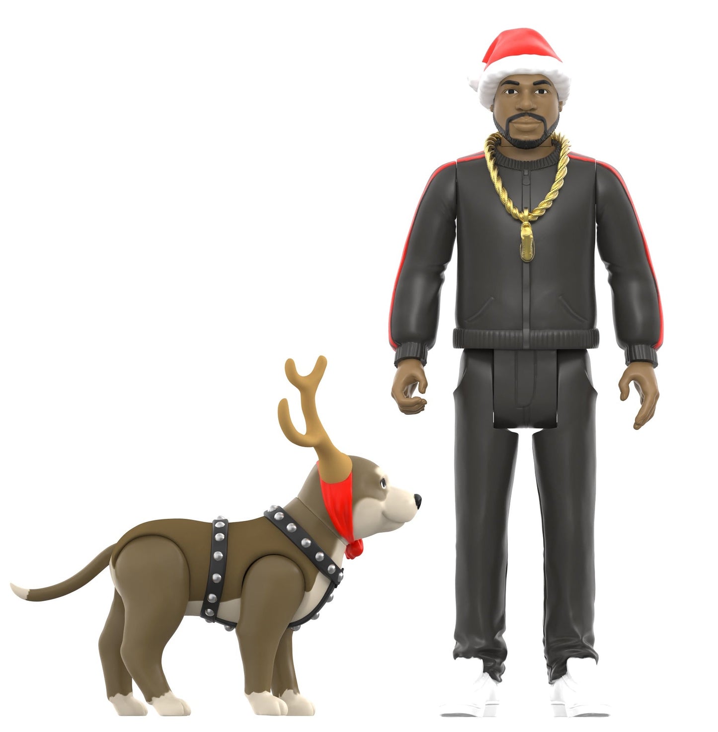 Run Dmc Reaction Figures Wave 2 - Holiday 3 Pack