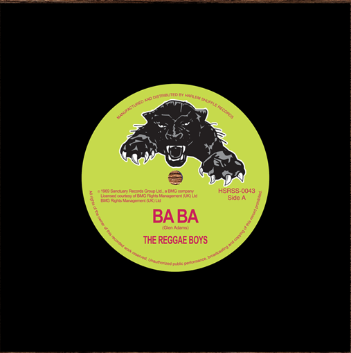 THE REGGAE BOYS: BA BA / GLEN ADAMS: POWER CUT (7”)