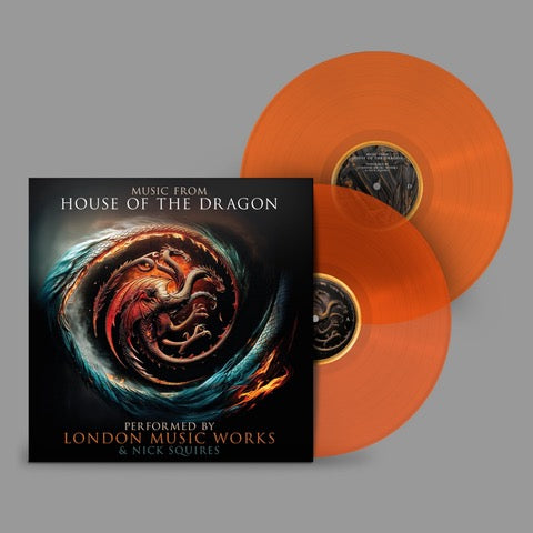 OST / MUSIC FROM HOUSE OF THE DRAGON (2LP Orange Vinyl)