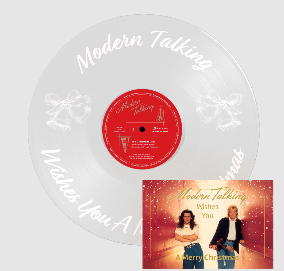 Modern Talking - It's Christmas (7" White Coloured)