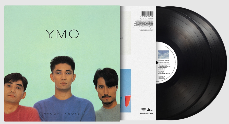 Yellow Magic Orchestra - Naughty Boys and Instrumental (2LP Black)