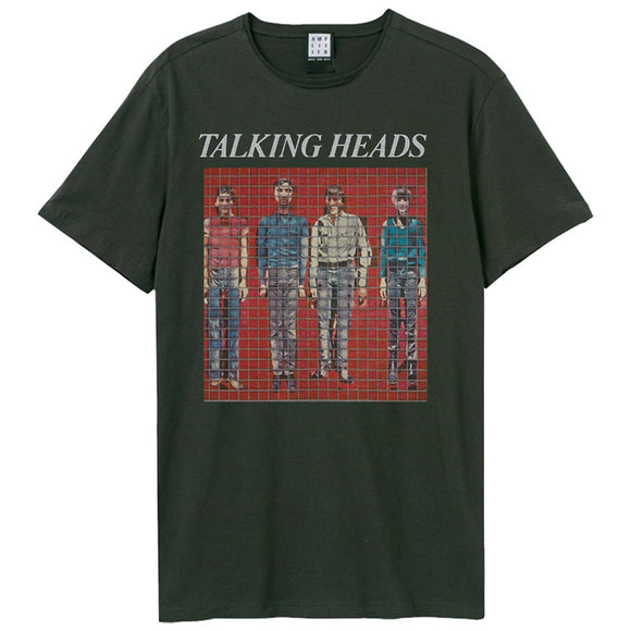 Talking Heads Buildings And Food [Charcoal T-Shirt] (Large)