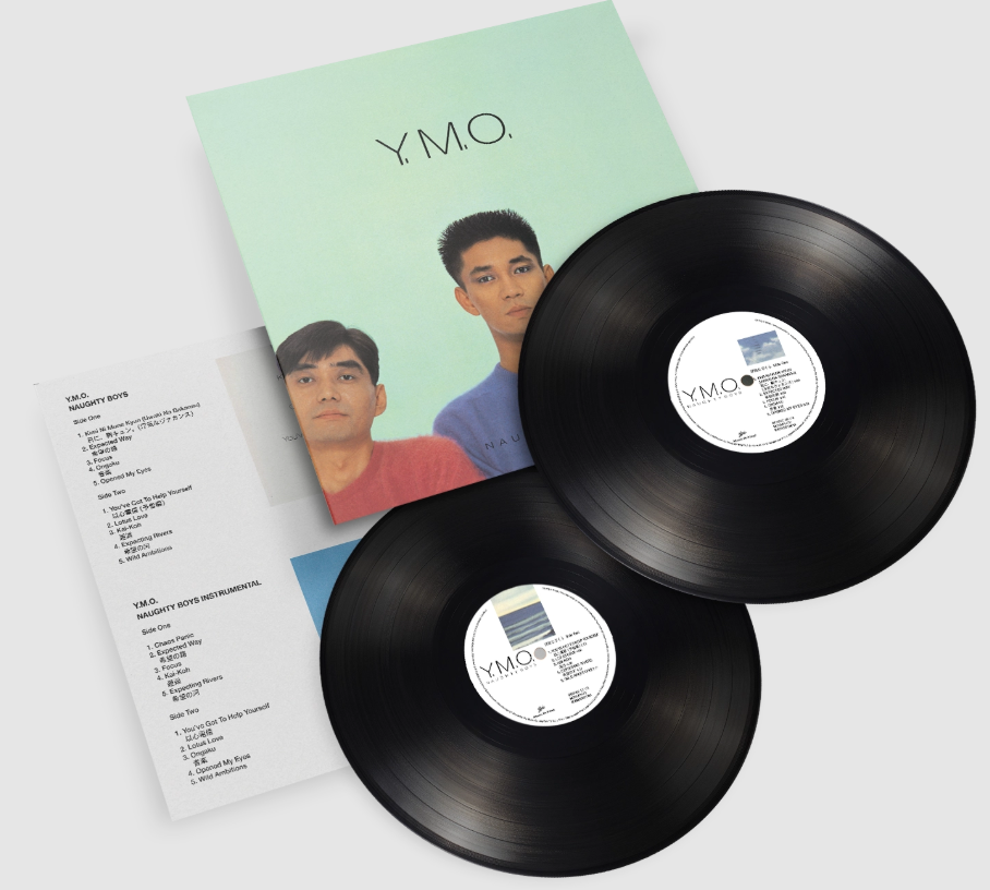 Yellow Magic Orchestra - Naughty Boys and Instrumental (2LP Black)
