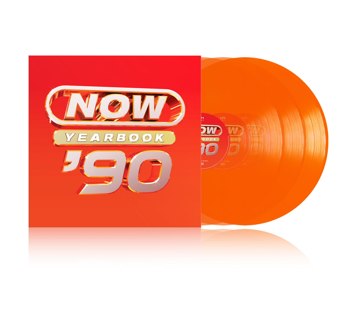 Various Artists - NOW - Yearbook 1990 [3LP Orange Vinyl]