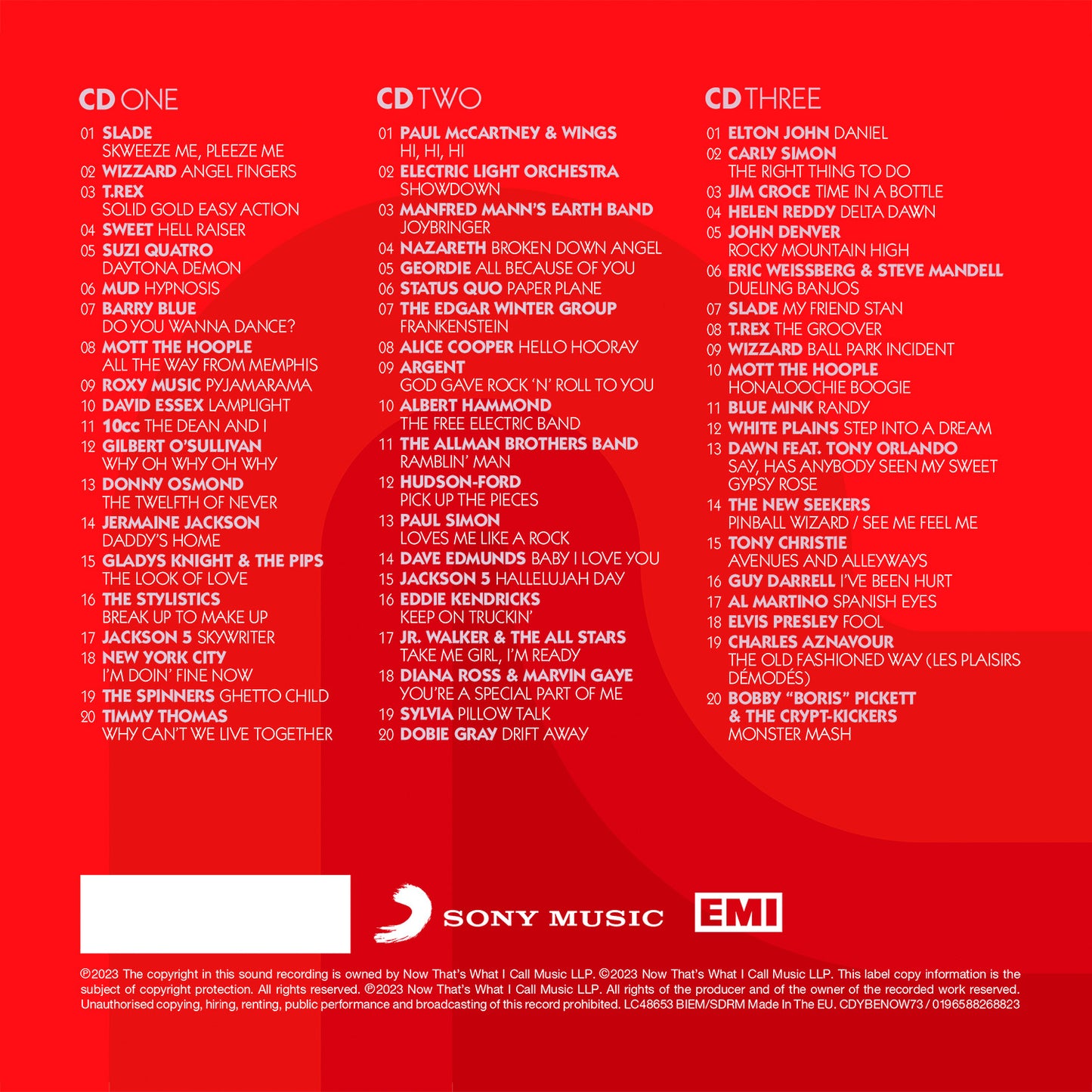 Vaious Artists - NOW - Yearbook Extra 1973 [CD]