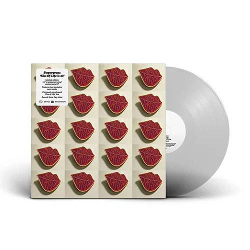 SUPERGRASS - Kiss Of Life Is 20 (Transparent Recycled Vinyl) (RSD 2024)
