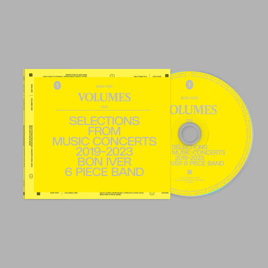 Bon Iver - VOLUMES: ONE "SELECTIONS FROM MUSIC CONCERTS 2019-2023 BON IVER 6 PIECE BAND" [CD]