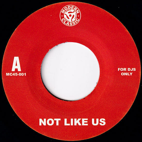 Modern Classics Vol. 1 - Not Like Us/BBL Drizzy [7" Vinyl]