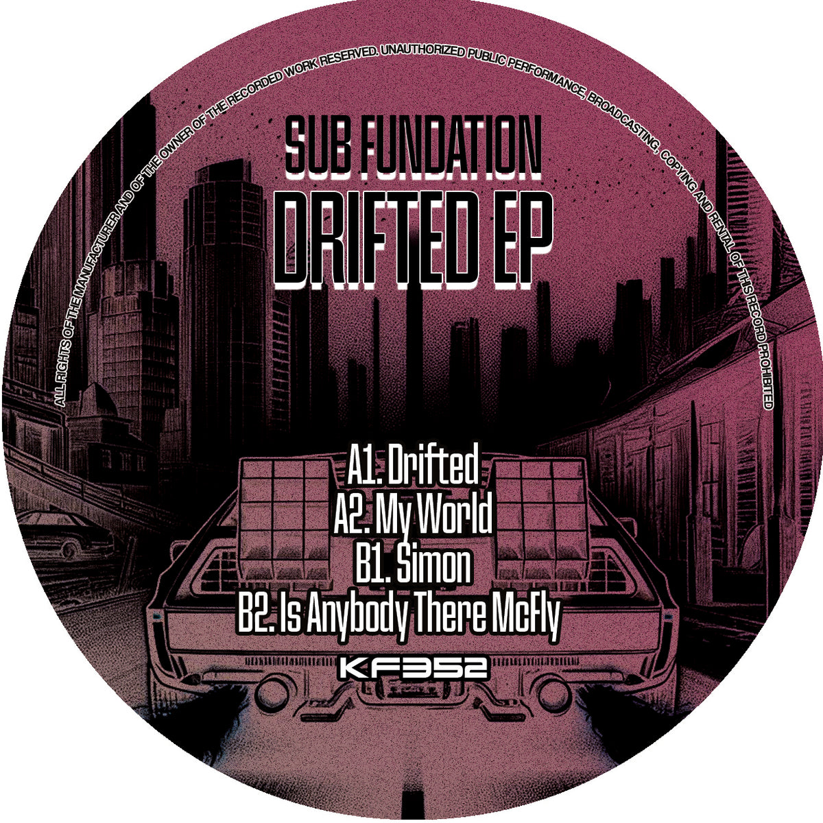 Sub Fundation - Drifted EP (Black Vinyl Version)