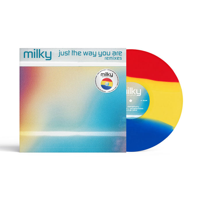 Milky - Just The Way You Are [3 Colour Stripe (Red, Yellow, Blue)]